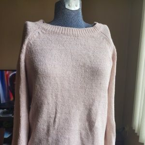 Pick Pull Over Sweater with Metallic Detail